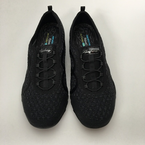 skechers breathe easy knit sneakers